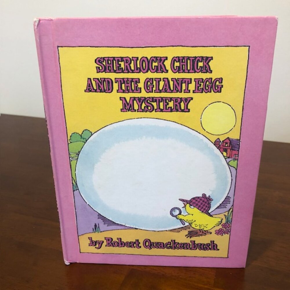 Sherlock Chick And The Giant Egg Mystery Book.
